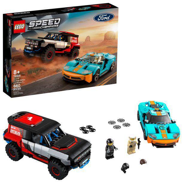 Lego Speed Champions - Ford GT Heritage Edition e Bronco R - 76905